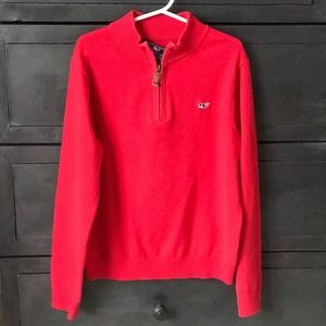 Vineyard Vines boys 1/4 zip sweater